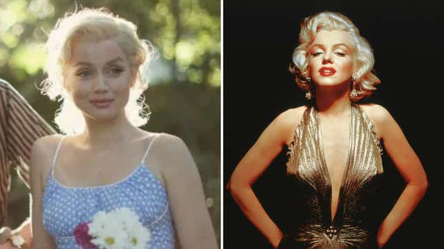 Image for article titled 'Blonde' Stars Claim the Film Was Literally Haunted by Marilyn Monroe