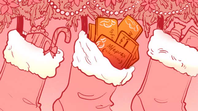 Image for article titled All I Want for Christmas Is to Free the Abortion Pill