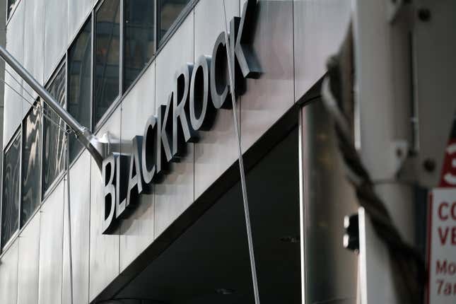 BlackRock is the largest asset manager in the world with more than $8.5 trillion under management.