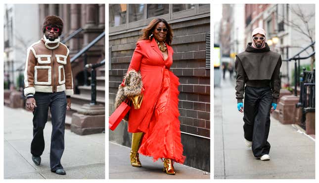 Image for article titled The Best Black Street Style From New York Fashion Week