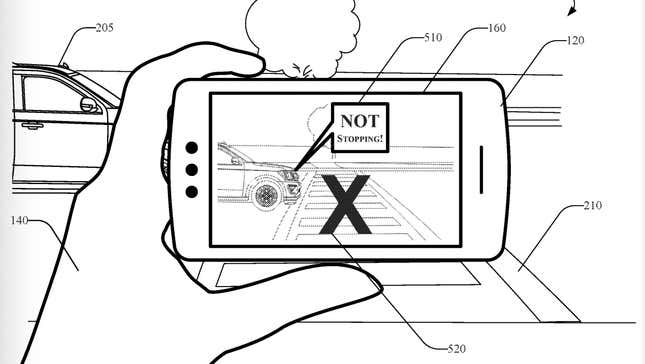 Image for article titled Ford Patents App to Tell Pedestrians When Autonomous Vehicles Won&#39;t Stop for Them