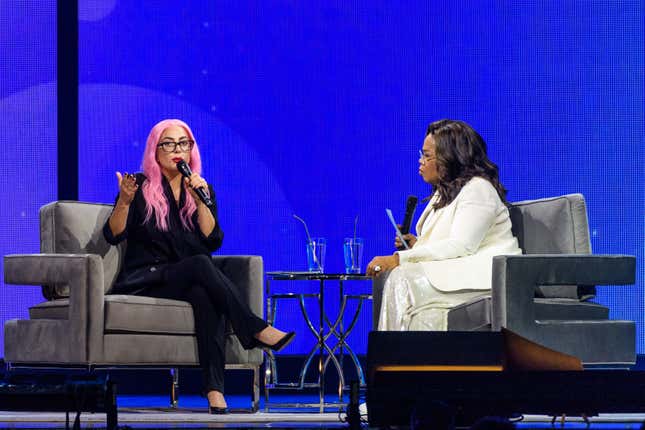 Image for article titled Lady Gaga Told Oprah She Got Pregnant After Being Raped by a Music Producer at 19