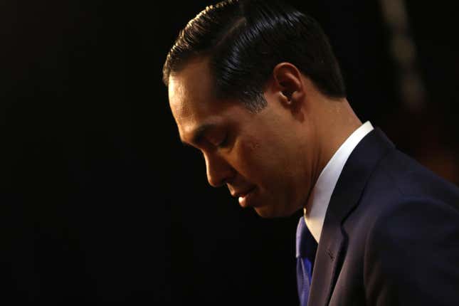 Image for article titled Julián Castro Ends Presidential Campaign