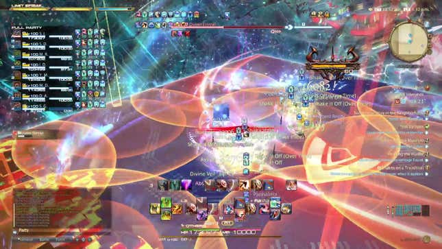 Player fight against an enormous boss.