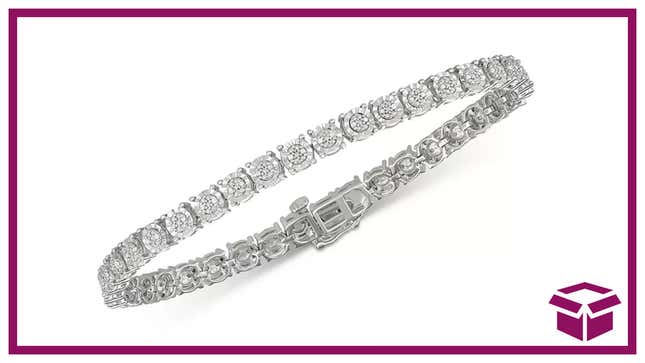 Image for article titled Sparkle with Style: 74% Off on Diamond Tennis Bracelet!