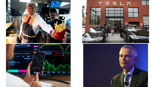 Image for article titled Politics and E.coli at McDonald's, Tesla is back, American Airlines vs. Boeing: The week's most popular