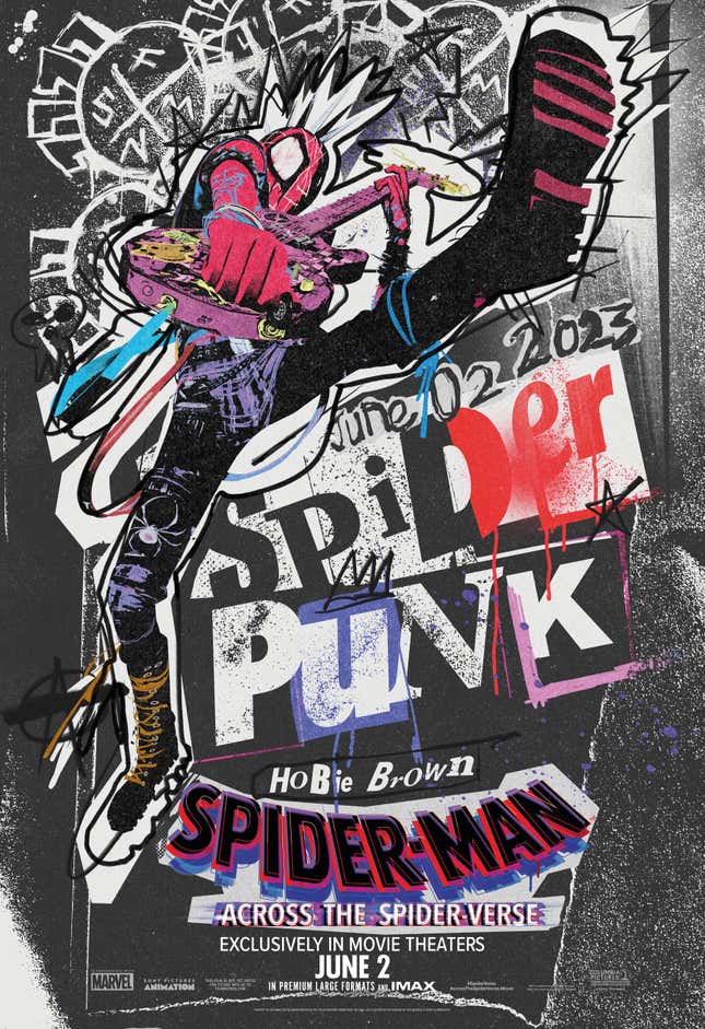 Across the Spider-Verse' posters introduce new human, feline characters 