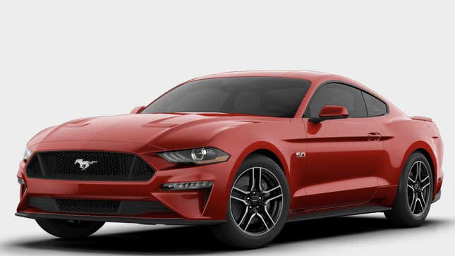 Ford Mustang Rapid Red Metallic