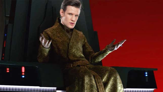 Star Wars: Matt Smith Finally Confirms His Rise of Skywalker Character