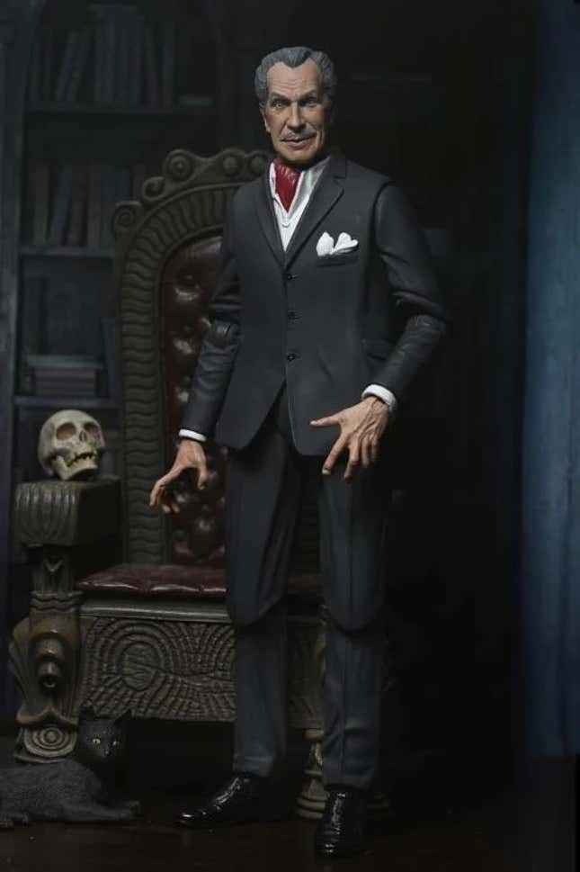 Image for article titled This Vincent Price Figure Comes With a Tiny Cookbook and True Fans Know Why