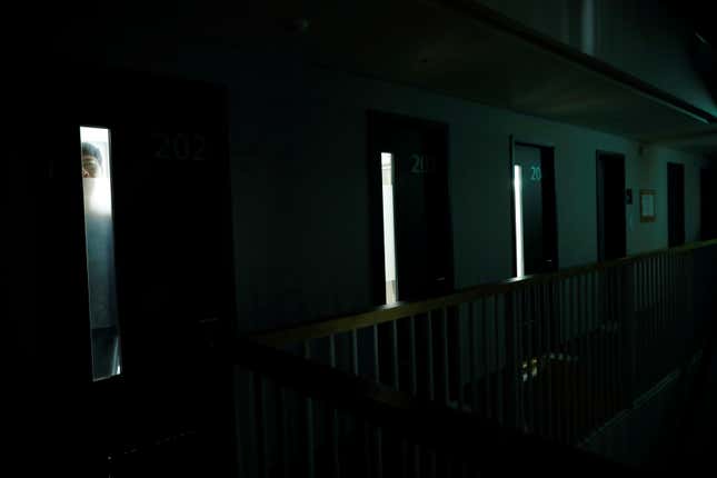 Image for article titled Photos: Overworked South Koreans are finding solace in a fake prison