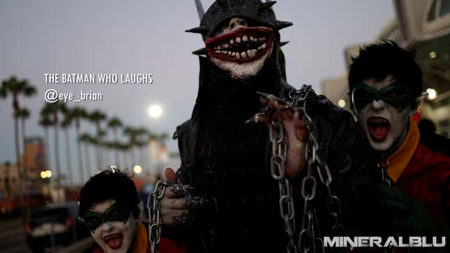 A cosplayer at San Diego Comic-Con.