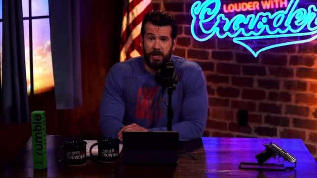 Image for article titled Far-Right Podcaster Steven Crowder Implies Ex-Wife Shouldn't Have Been Allowed to Divorce Him
