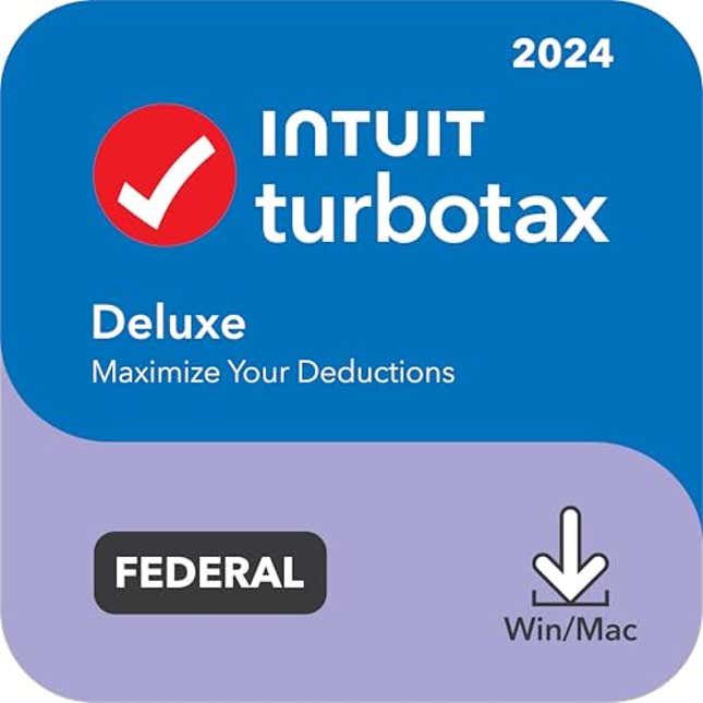 TurboTax Deluxe 2024 Tax Software, Now 31 Off