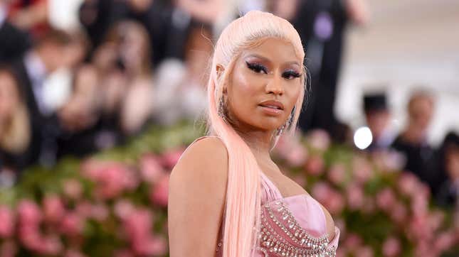 Nicki Minaj attends The 2019 Met Gala Celebrating Camp: Notes on Fashion at Metropolitan Museum of Art on May 06, 2019 in New York City.