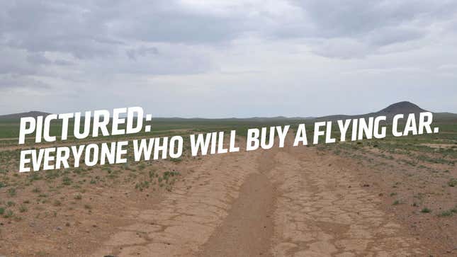 Image for article titled Yay, Another Damn Flying Car