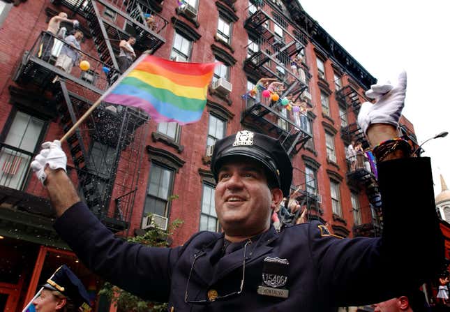 Image for article titled Police Are Banned From New York City Pride Until At Least 2025