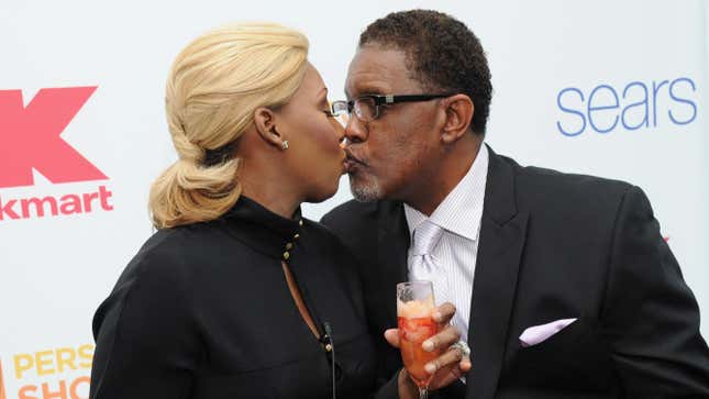  Nene and Gregg Leakes attend the Shop Your Way #RealPersonal event on February 5, 2014 in New York City.