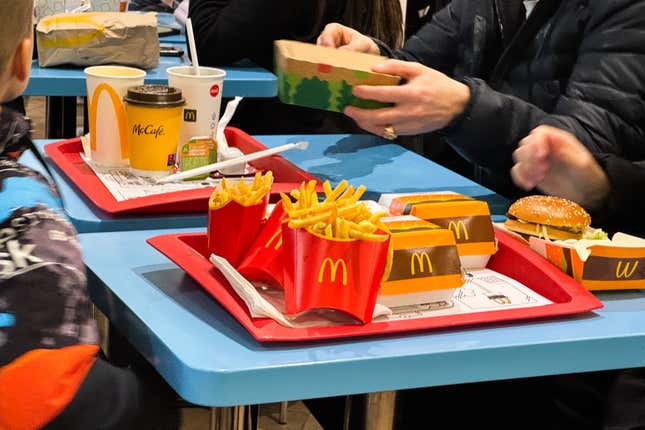 McDonald’s has approximately 14,300 U.S. locations.