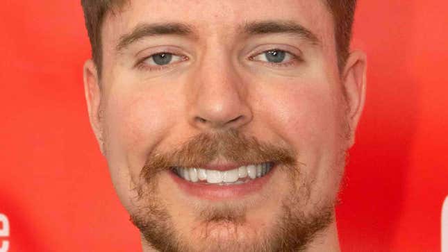 An image of MrBeast's smiling face. 