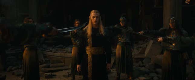 Image for article titled What We Know About Sauron&#39;s War With the Elves in Rings of Power