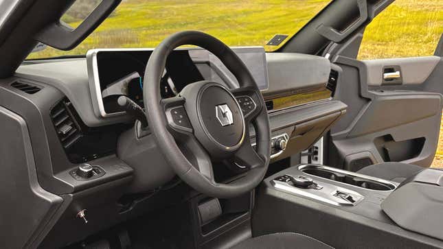 2023 Lordstown Endurance electric pickup truck interior