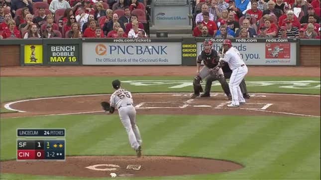 Tim Lincecum Is Struggling To Stay Upright