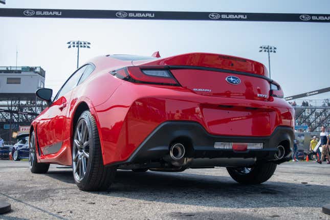 I checked, U.S.-delivered BRZs don’t include a wad of hundreds tucked away in the rear suspension
