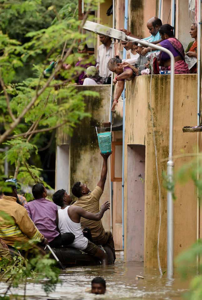 India-chennai-Flooding