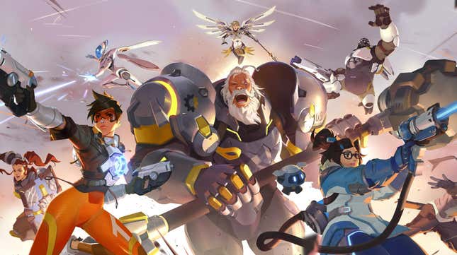 Overwatch 2 heroes charge into battle