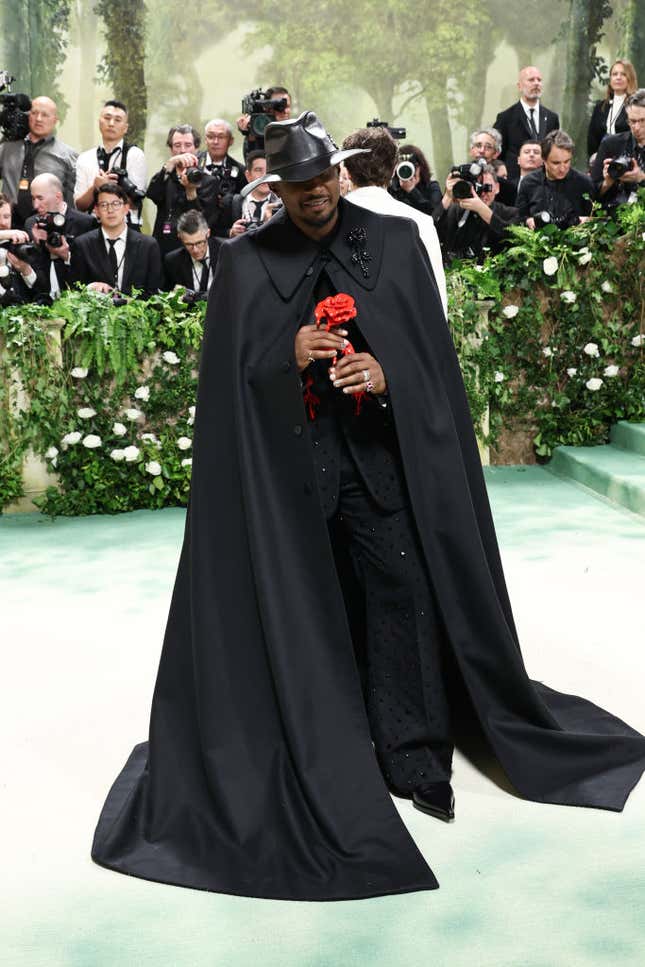 Image for article titled Met Gala 2024: Black Men&#39;s Red Carpet Looks Over the Years