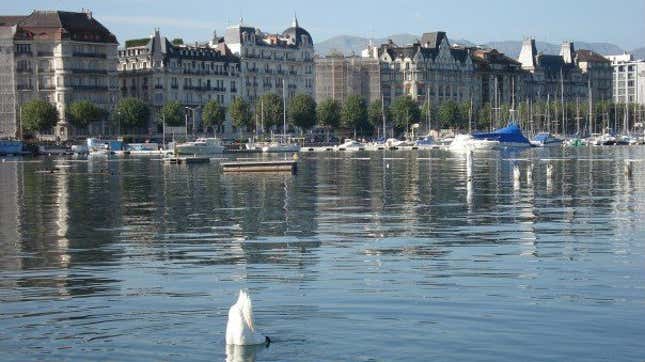 Nothing scary about this Geneva skyline.