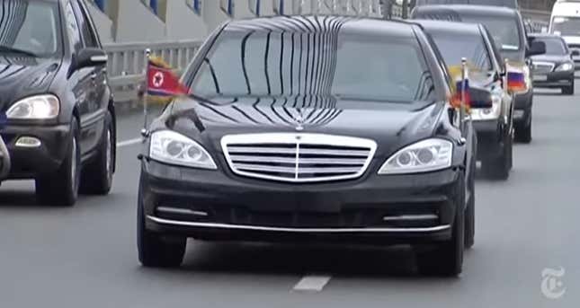 Image for article titled This Is How Kim Jong-un Circumvents Sanctions to Get the Luxury Cars He Craves