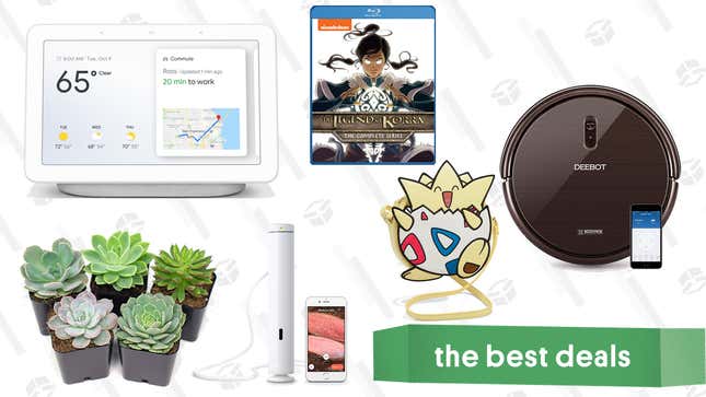 Image for article titled Wednesday&#39;s Best Deals: Google Home Hub, Ecovacs, JetBlue Sale, and More