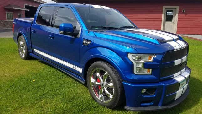 Image for article titled At $88,000, Could You Find This 2017 Shelby F150 Super Snake Charming?