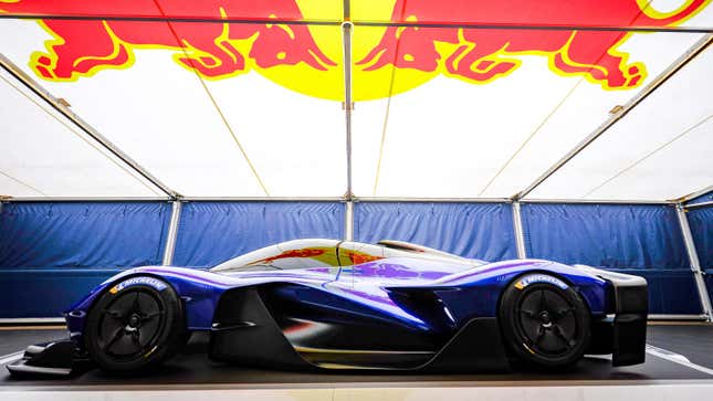 Ein Foto des Red Bull-Hypercars in Goodwood. 