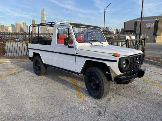 Image for article titled Subaru Sambar Fire Truck, Mercedes G-Wagen Convertible, Yugo Cabrio: The Dopest Cars I Found For Sale Online