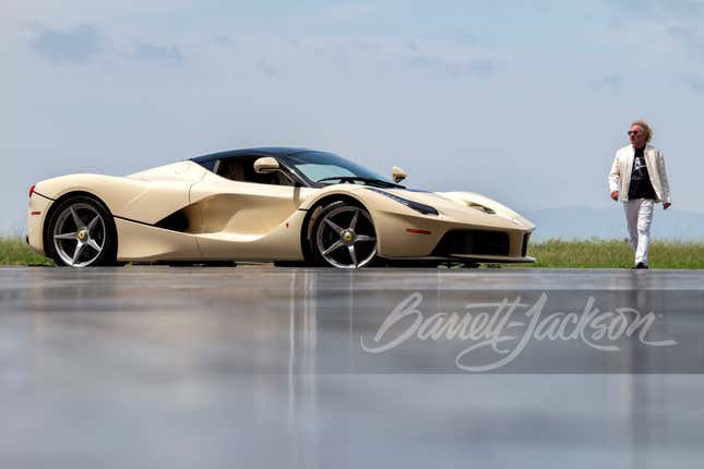 Image for article titled Sammy Hagar’s LaFerrari Auction Is On Hold Because It Needs A New Battery
