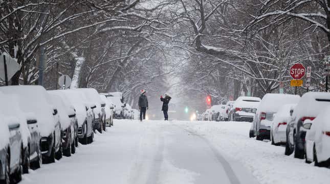 Tormenta de invierno en Washington DC