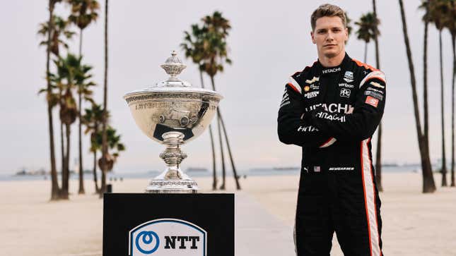 Image for article titled Josef Newgarden Takes Pole At IndyCar Season Finale