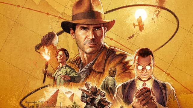 Key art for Indiana Jones & the Great Circle.