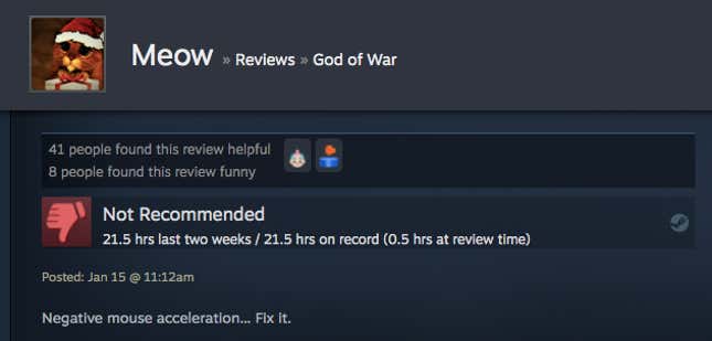 God Of War PC Receives Overwhelmingly Positive Reviews On Steam