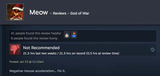 God of War Steam Reviewers Call For Bloodborne's PC Release