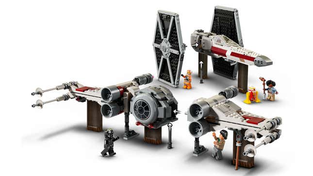 Image for nonfiction  titled Of Course Lego&#39;s New Star Wars Sets Come With Darth Jar Jar