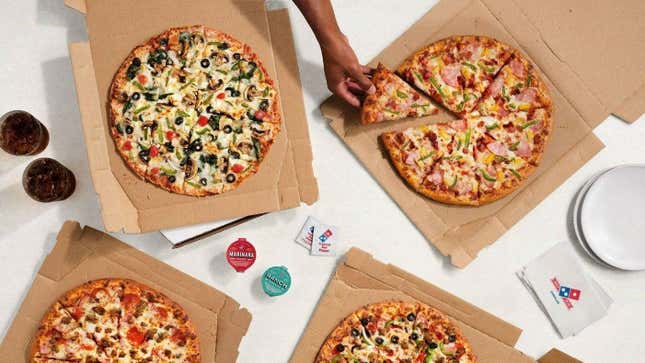 Domino's pizzas