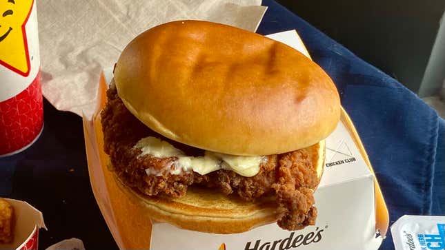 Hardee's Hand-Breaded Chicken Sandwich