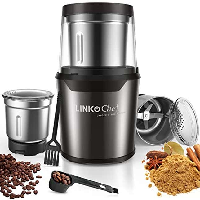 Image for article titled Brew the Best with LINKChef Coffee Grinder, 71% Off