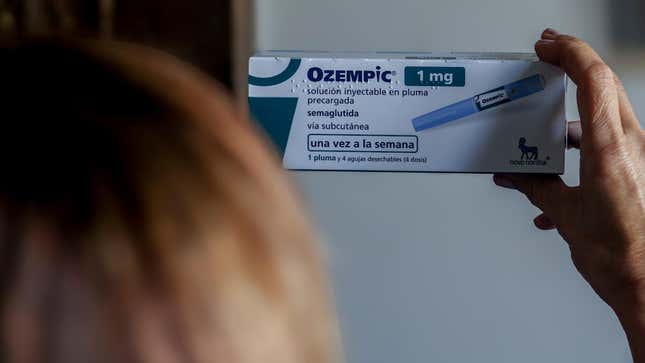 The GLP-1 semaglutide is the active ingredient in Ozempic and Wegovy, both sold by the company Novo Nordisk