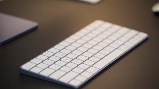 Magic Keyboard with Touch ID.