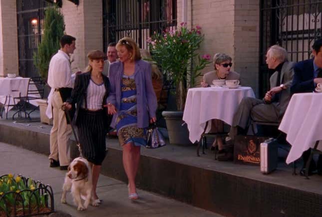 Image for article titled Carrie's 'Bad' Outfits on Sex and the City Were the Series at Its Best